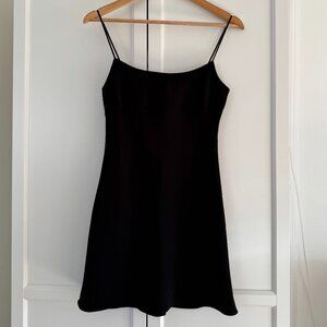 Aritzia Wilfred Foxley Dress in Black - Size 2
